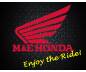 M & E Honda logo