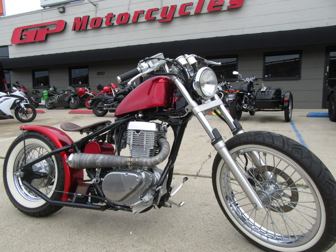 2012 Suzuki Boulevard S40 Ryca Hardtail Bobber