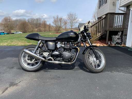 1 Used Triumph Thruxton Efi Motorcycles For Sale Cycle Trader