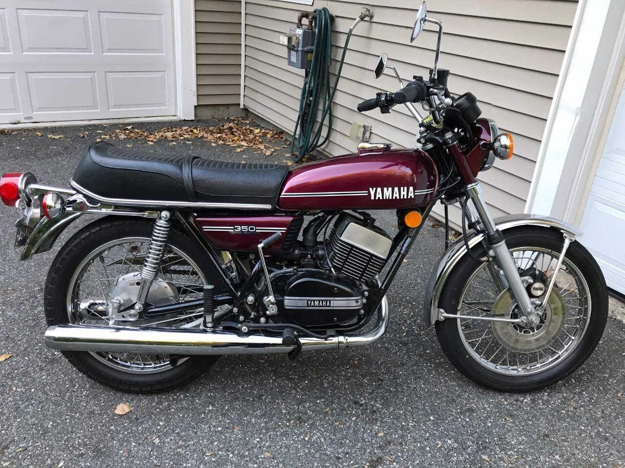 1974 Yamaha RD350, Burlington MA
