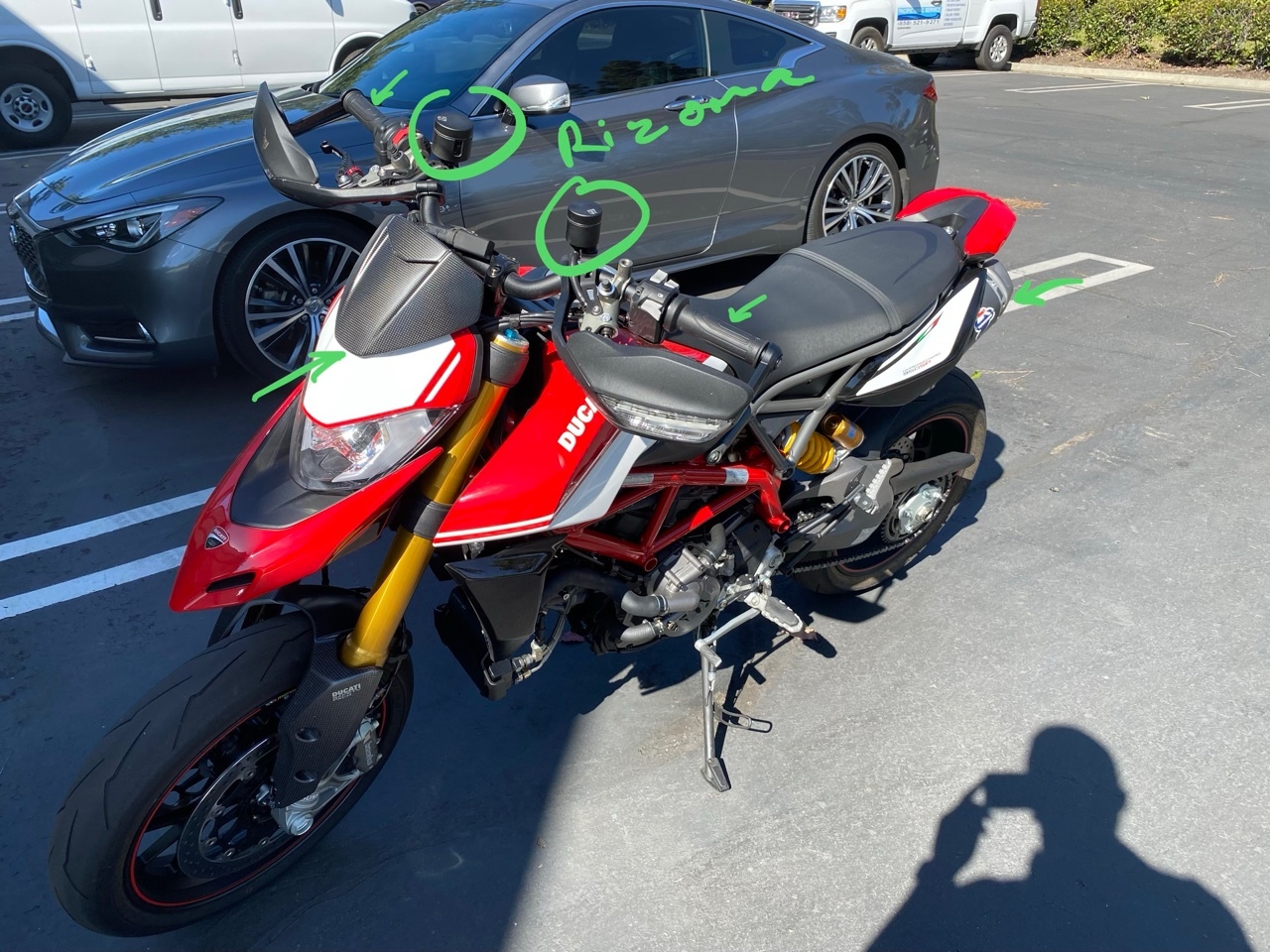 M TANK PAD TANK PAD DUCATI MULTISTRADA 1260 PIKES PIKE 2018 GP-536