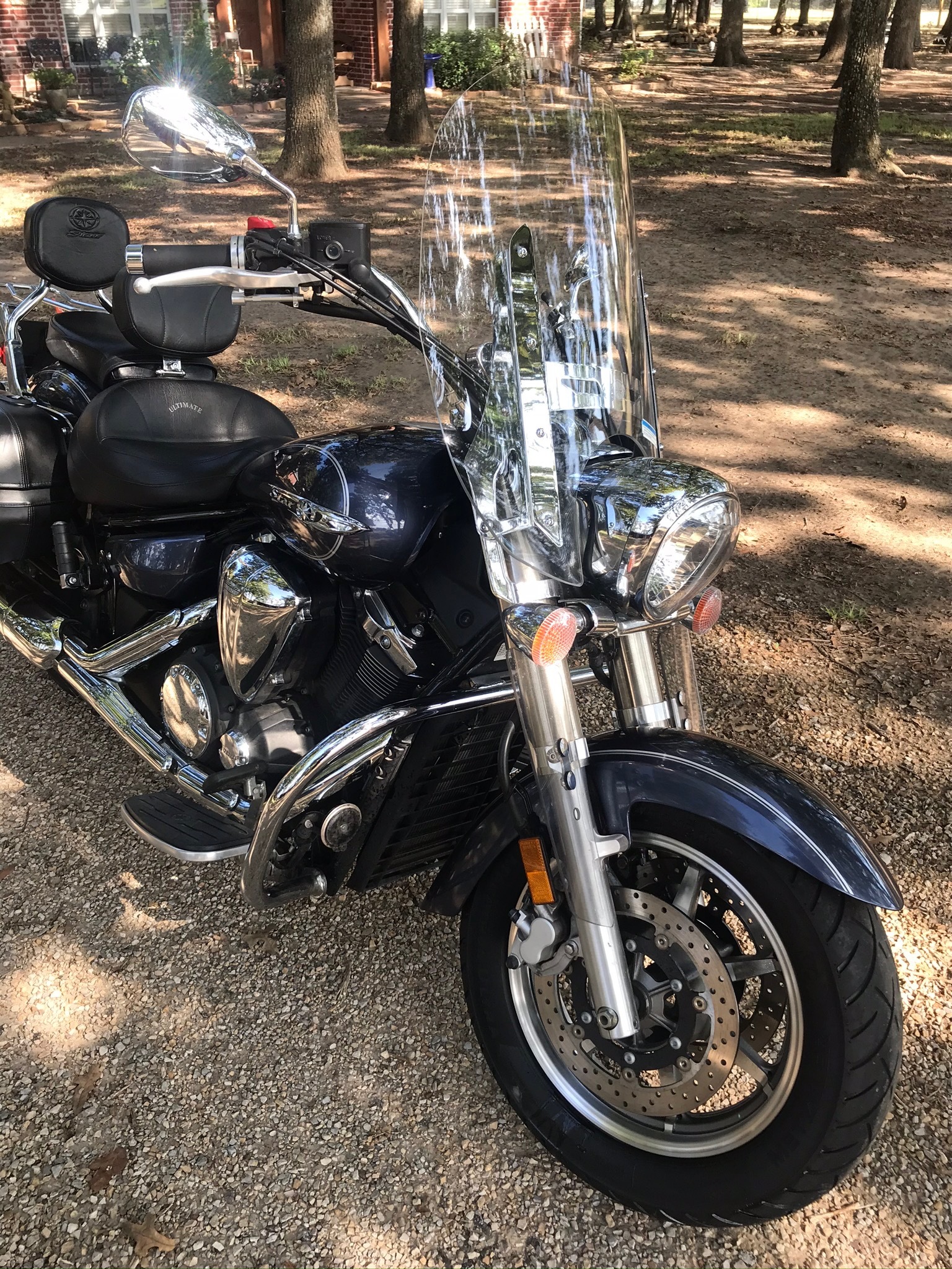 Yamaha Rear Fender Rack Yamaha V Star 1300 2007 2008 Body And Accessories Motorcycletoystore Motorcycle Accessories And Motorcycle Gear