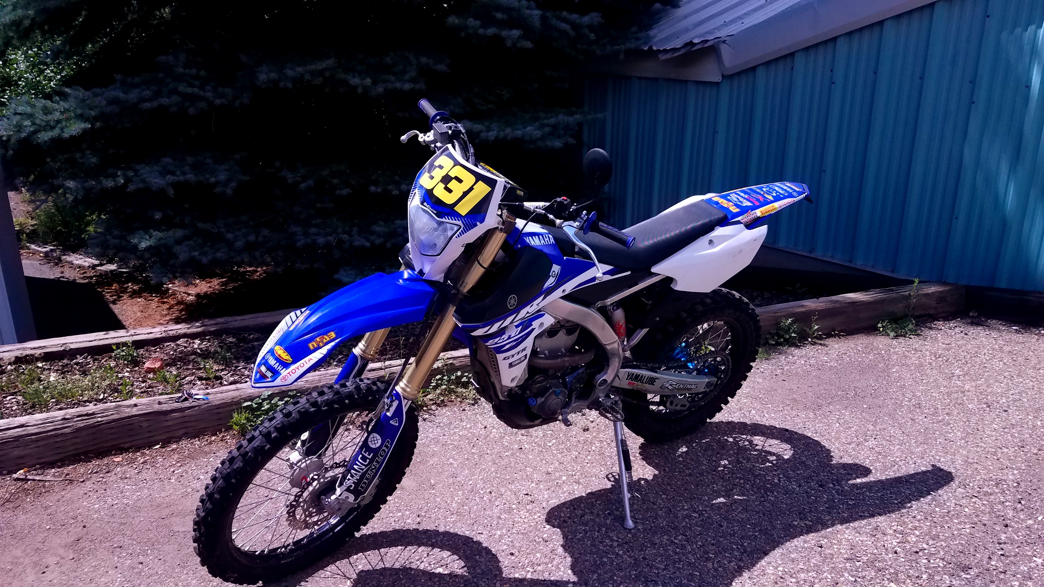 yamaha wr250f street legal