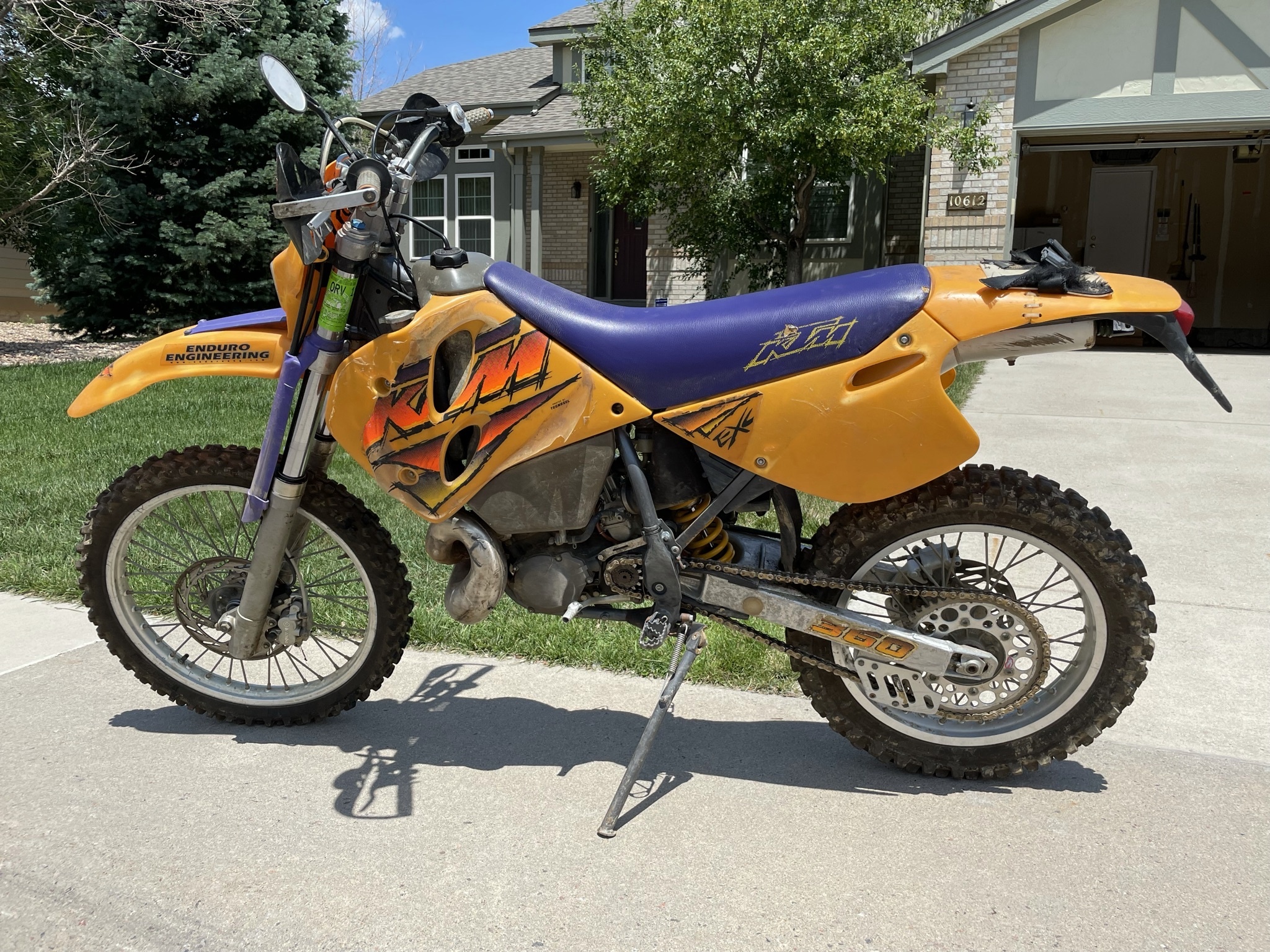 1996 KTM EXC, Parker CO 5017424983