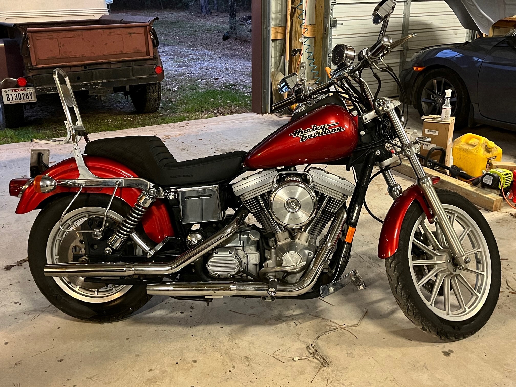 dyna super glide bolsager
