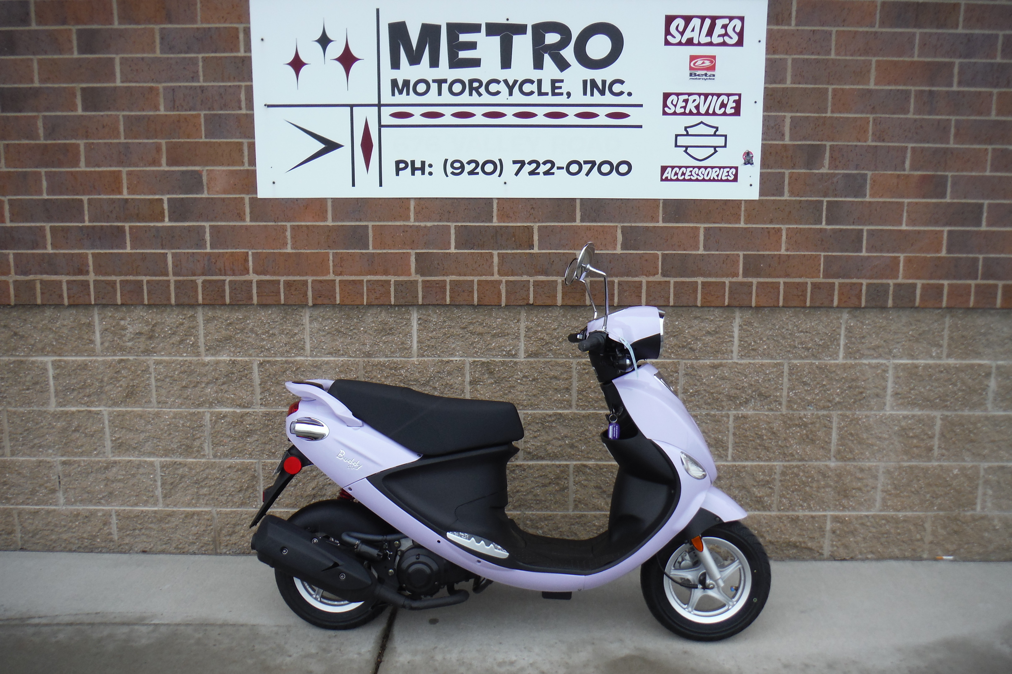 New 2023 Genuine Scooter Company Buddy 50 For Sale in Neenah, WI