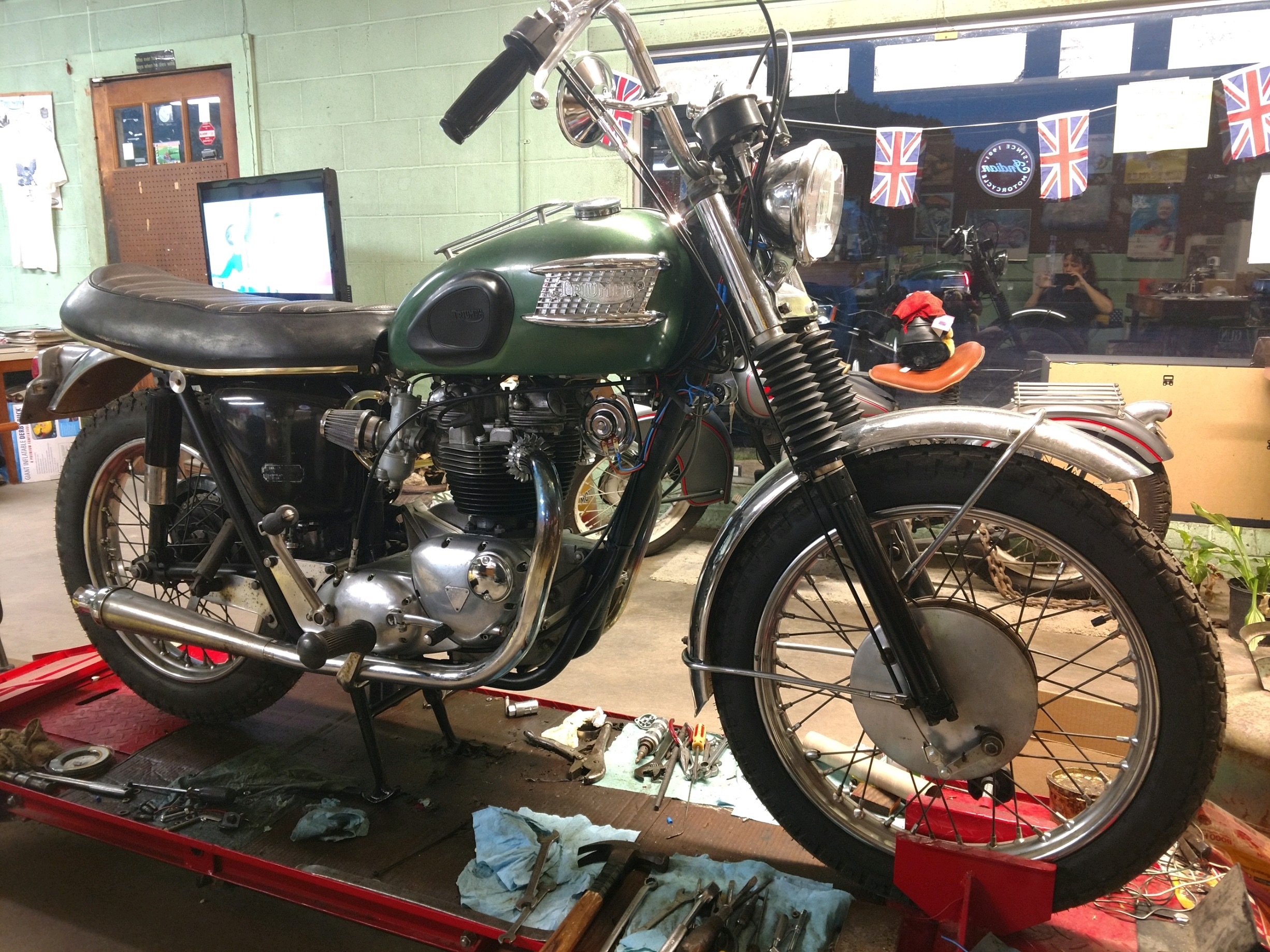 1963 Triumph BONNEVILLE, Youngstown 