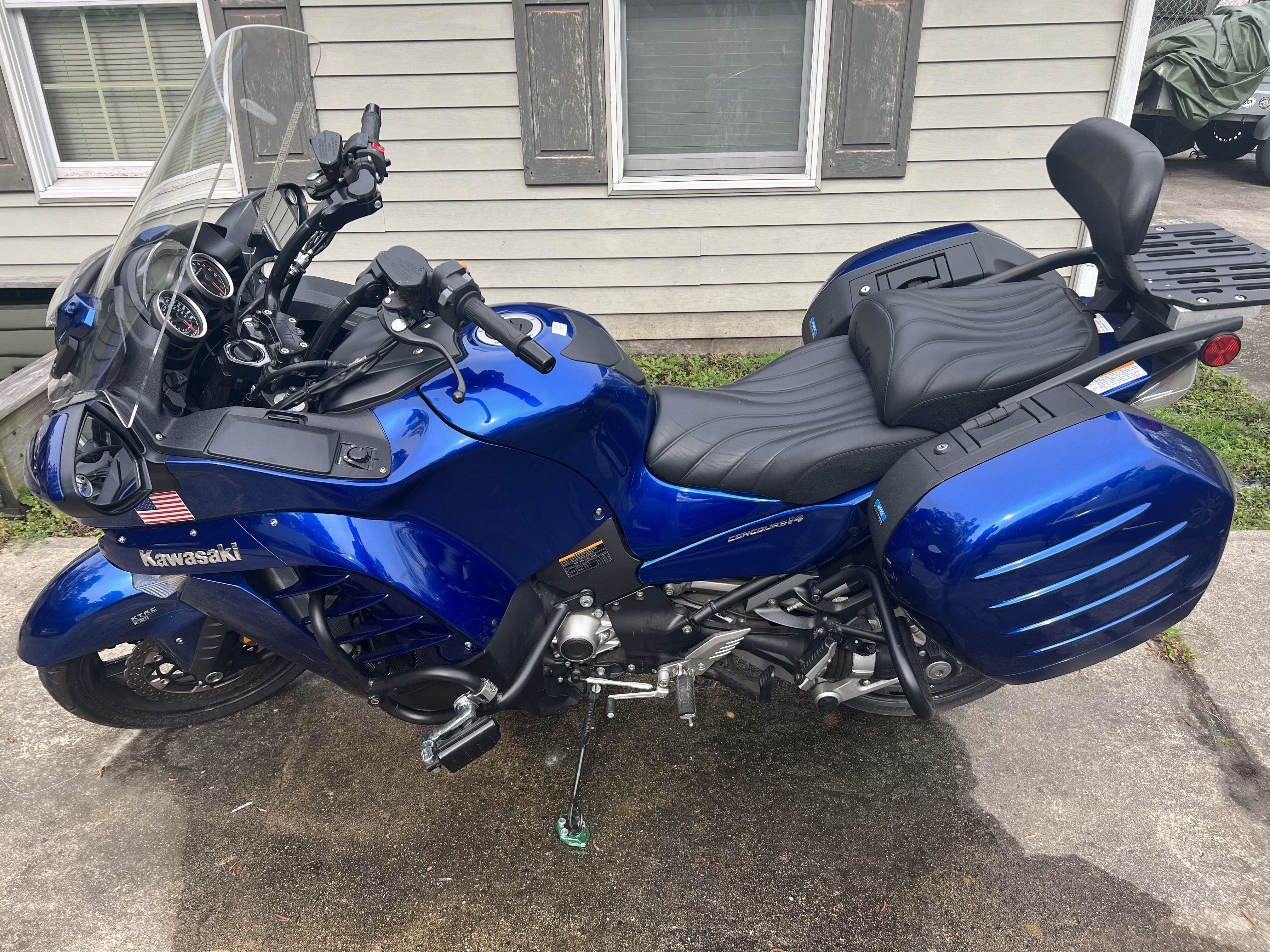 KAWASAKI 1400GTR 及びConcours14 用NOJIMAslip-on 超美品