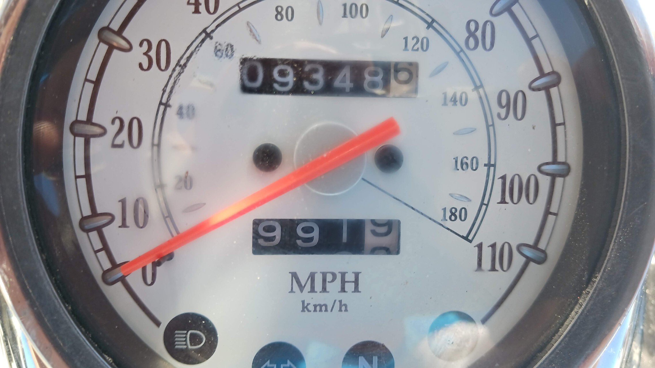 yamaha v star 650 fuel range