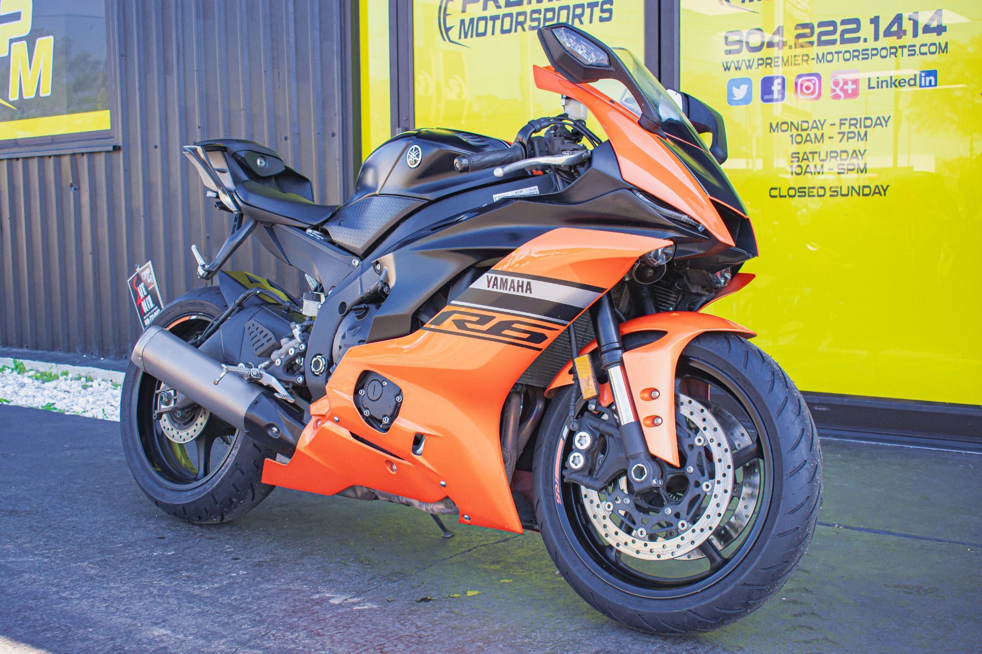 Buy Online Used 2020 Yamaha YZF R6 For Sale in Jacksonville, FL