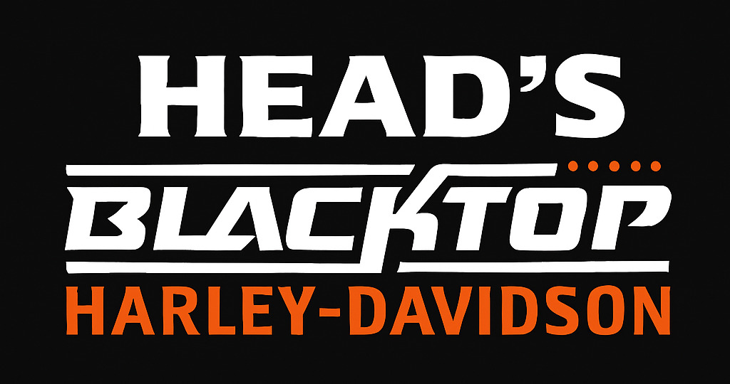 Head's Blacktop Harley-Davidson logo