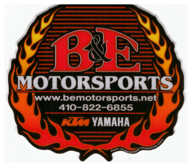B & E Motorsports logo
